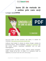 PDF Metode de Promovare Online by SMARTERS