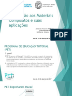 PET ENGENHARIAS MACAÉ (UFRJ) - Introdução Aos Materiais Compósitos e Suas Aplicações