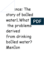 Evidence: The Story of Bo Led Water1.what Are The Problems Derived From Drinking Bo Led Water? Men On