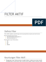 Filter Aktif