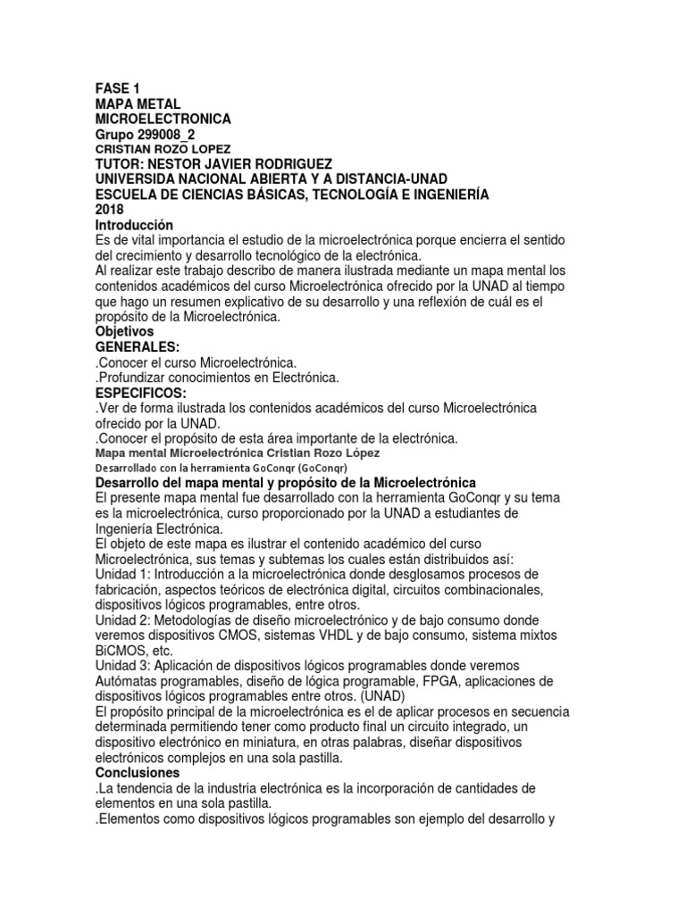 Microelectronics Course Map | PDF | Field Programmable Gate Array ...