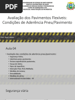 Avaliação Dos Pavimentos Flexíveis