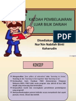 Kaedah Pembelajaran Luar Bilik Darjah