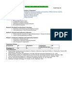 Biofuel and Green Biotechnology Course Overview