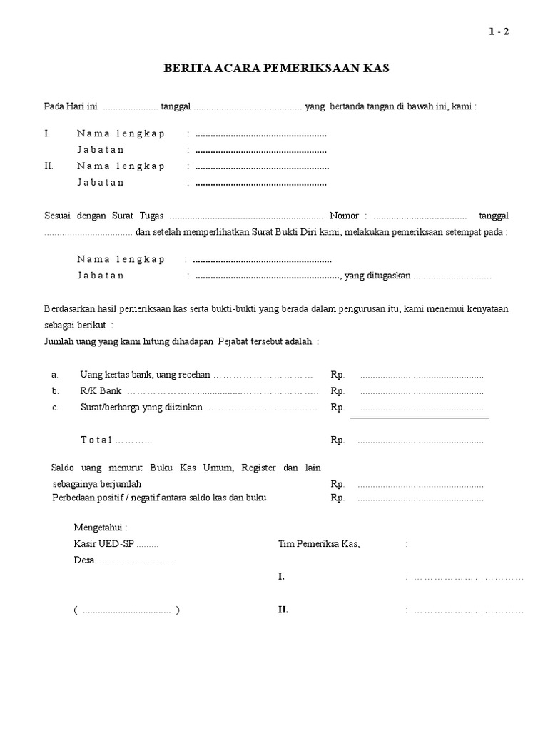 Lab Auditing Pemeriksaan Siklus Kas Dan Setara Kas Rhythm Of Soul By Olivia Ridheta Citrawijaya