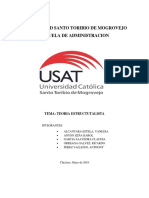 Teoría estructuralista en la administración