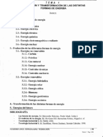 Produccion y Transformacion de Las Distintas Formas de Energia