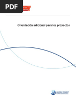 Orientación adicional de los proyectos personales IB-MYP