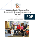 Whittier UAD Playground Summative Report Fall 2017