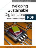 (Premier Reference Source) Tariq Ashraf, Puja Anand Gulati-Developing Sustainable Digital Libraries - Socio-Technical Perspectives (Premier Reference Source) - Information Science Publishing (2010)