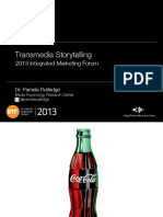 Transmedia Storytelling": 2013 Integrated Marketing Forum