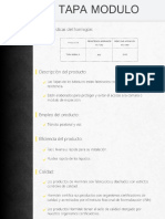 Tapa Modulo