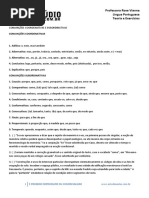 11. Conjunções Coordenativas e Subordinativas