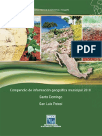 Compendio de Información Geográfica Municipal 2010: Santo Domingo San Luis Potosí