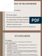 263087288 Transformer Testing Ppt