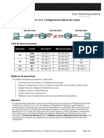 Configuracion Basica Del Router