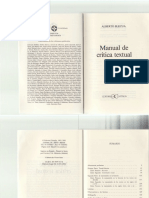 Alberto Blecua 1983 - Manual de Crítica Textual