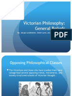 Victorian Philosophy: General Beliefs: By: Jacqui Landmesser, Annie Lawn, and Stephanie Joseph