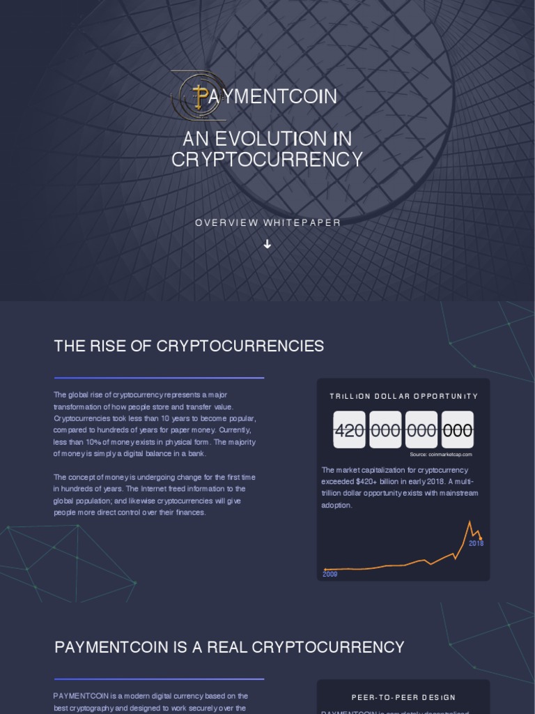 Paymentcoin Cryptocurrency Whitepaper | PDF | Cryptocurrency | Money