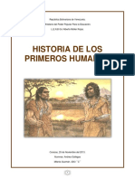 Los Primeros Humanos