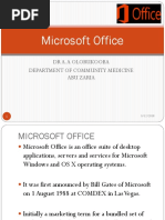 Microsoft Office Suite Components | PDF | Microsoft Office | Microsoft ...