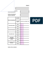 Plan de Desarrollo Individual Xls