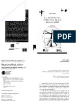 La Matemática Como Una de Las Bellas Artes - Pablo Amster
