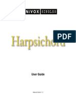 Harpsichord - User Guide - V1.0