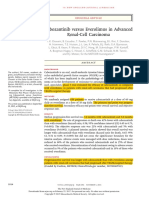 METEOR - Cabozanitinib Vs Everolimus en Segunda Linea