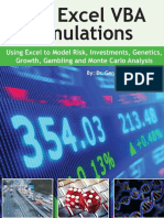 100 Excel VBA Simulations_ Using Excel VBA to Model Risk, Investments, Genetics, Growth, Gambling, And Monte Carlo Analysis