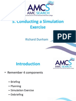 5 Conducting A Simulator Exercises - Comp 7 PDF