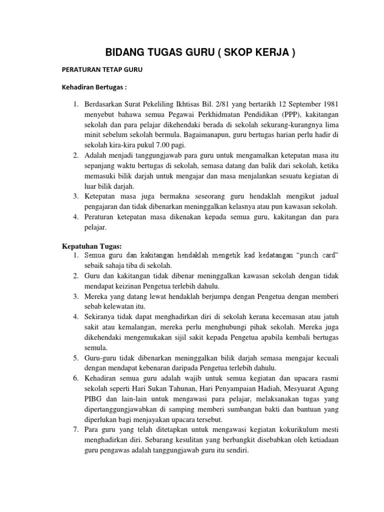 Contoh Surat Berhenti Sebagai Guru Ganti Pada Pengetua