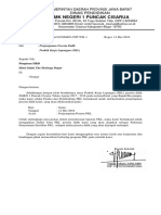 Surat Penjemputan PKL 2018