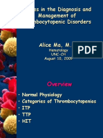 8.10.09 Ma Thrombocytopenia