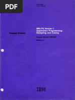 SH20-9026-8 IMS vs Version 1 Application Programming Designing and Coding Mar81