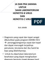 Sarana Dan Pra Sarana Untuk Pemeriksaan Lab HBV+HCV