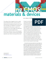 Scaling CMOS:: Materials & Devices