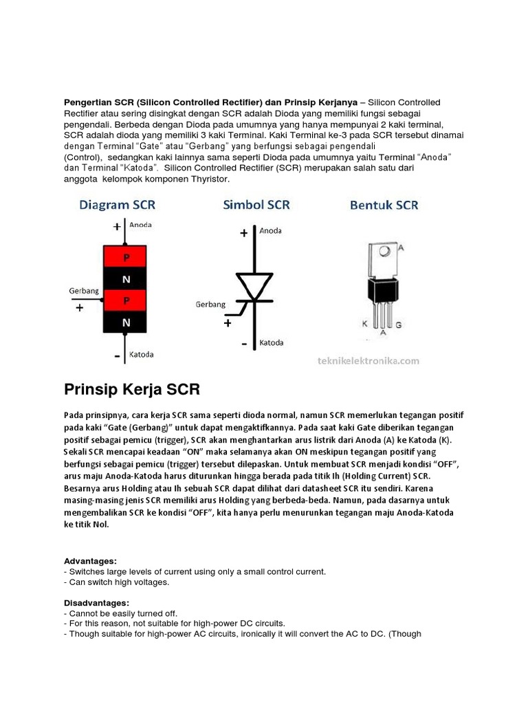 Pengertian dan Prinsip Kerja SCR | PDF
