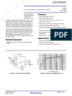 Features: High Efficiency Synchronous Boost Converter With 4.2A Switches and Output Disconnect