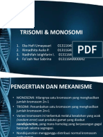 Trisomi & Monosomi Kel. 3