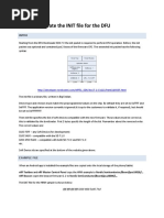 1447.how To Generate The INIT File For DFU PDF