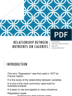 Relationship Between Nutrients and Calories