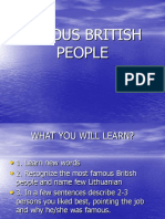 Famous British People