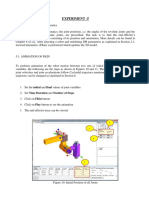 Experiment - 5: AIM-To Study Forward Kinematics