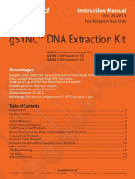 Geneaid - GSYNC DNA Extraction Kit - Protocol