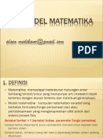 Model Matematika