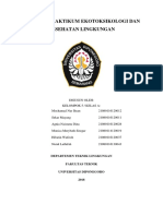 Laporan Praktikum Ekotoksikologi Dan Kesehatan Lingkungan