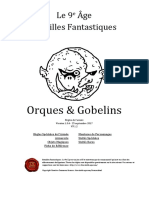 Le 9 Âge Batailles Fantastiques: Orques & Gobelins