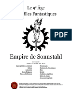 Le 9 Âge Batailles Fantastiques: Empire de Sonnstahl