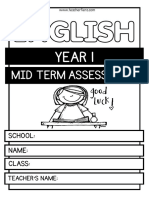 Year 1 Mid Term Assessment For Blog PDF